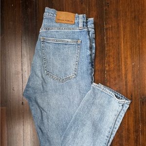 Denim Forum (Aritzia) straight leg jeans